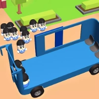 Bus Crowd Rush